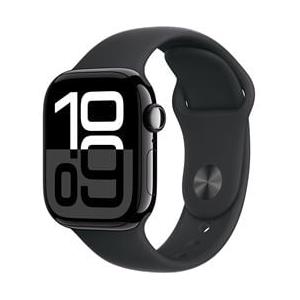 Apple Smartwatch Apple Watch Series 10 Gps 42mm Cassa in alluminio con cinturino sportivo S/M Nero [MWWE3QF/A]