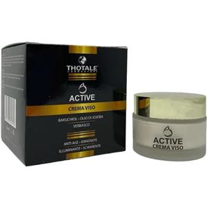 Thotale Active Crema Viso Intensiva Anti-Age Idratante Illuminante Schiarente 50 ml