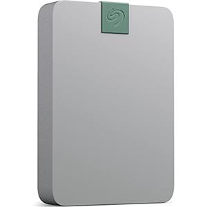Seagate Ultra Touch HDD, 5TB, Hard disk esterno, Mac & Chromebook, materiale riciclato, compatibilità USB-C con PC, Mac e Chromebook, Data Rescue Service (STMA5000400)