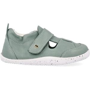 Bobux Xplorer Beau - Primi passi - Sandalo in pelle per bambini con gancio e cinturino a strappo (Sage, Sistema Taglie Calzature EU, Bimbo (0-5 anni), Numero, Media, 19)