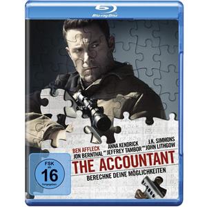 Warner Bros The Accountant - Blu-ray, Valutazione NR