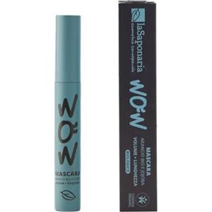 LASAPONARIA La Saponaria | Mascara Nero Bio, Mascara Volumizzante e Allungante con Arancio Bio e Jojoba - Ciglia Lunghe, Morbide e Intense - Effetto Volume + Lunghezza 10 ml