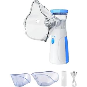 FORTEA Aerosol Portatile Silenzioso Ricaricabile USB-C Nebulizzatore per Adulti e Bambini per Viaggio e Uso Domestico