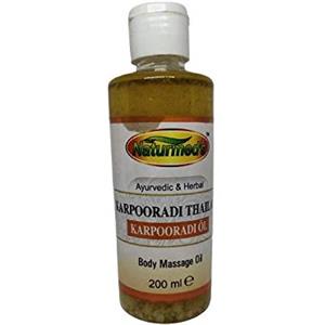 Naturmeds Karpooradi Thailam (massaggio per il corpo), olio naturale, 200 ml