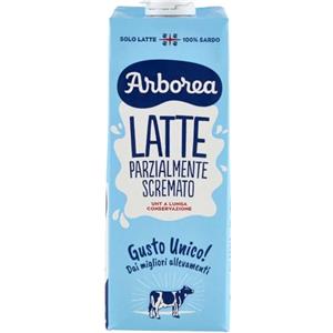 Arborea Latte Parzialmente Scremato UHT, 1L