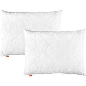 sleepling 190011 cuscino per letto | Imbottitura per Cuscini | Oekotex | lavabile 60 gradi | Prodotto in UE | Garanzia di imbottitura | Garanzia di taglia | 70 x 90 cm, bianco