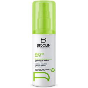 Bioclin Deo 24H Vapo - Deodorante senza profumo per pelli sensibili, 100 ml