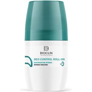 GANASSINI Bioclin Deo Control Roll On 50ml - Deodorante Delicato per Ipersudorazione con Aloe e Xilitolo, Ipoallergenico e Senza Alcool