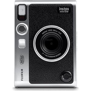 FUJIFILM - Fotocamera Istantanea Instax Mini Evo Type-C Sensore CMOS da 1/5' Pixel effettivi 2560 × 1920 Colore Nero / Argento - SPEDIZIONE GRATUITA