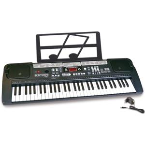 Bontempi | HarmonyKeys - Tastiera Digitale a Passo Medio, 61 Tasti con Connessione USB e adattatore di rete per un'Armonia Perfetta, 700x230x70 mm