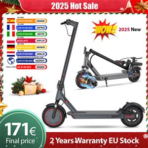AOVOPRO LP10 Scooter elettrico a doppia assorbimento degli urti 35KM 10 pollici 35KM/H Velocità massima Cruise Control Luce a LED Monopattino elettrico