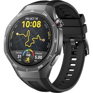 HUAWEI WATCH GT 5 Pro 46 mm Smartwatch, Design Sharp-Edged, Orologio Sportivo Pro-Level, Monitoraggio della Salute, Monitoraggio ECG, Durata della Batteria fino a 14 Giorni, GPS, Chiamata Bluetooth,