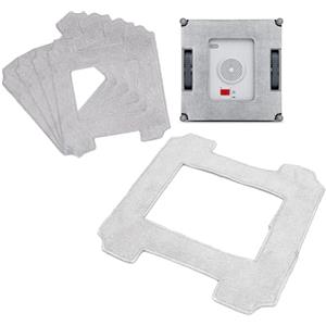 MOLIMOLI Seeing. U Panno per la Pulizia W2 Robot lavavetri, 4 Pezzi salviette di Ricambio per Ecovacs Winbot W2 PRO