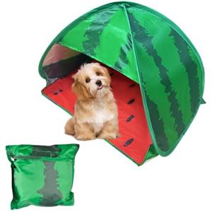 SKIKHN Tenda da Spiaggia per Cani, Tenda da Spiaggia Pop Up, Ten-da da Spiaggia Portatile, Protezione UV, con custodia per esterni, Mini Ten-da Parasole da Spiaggia, per Gatti e Cuccioli