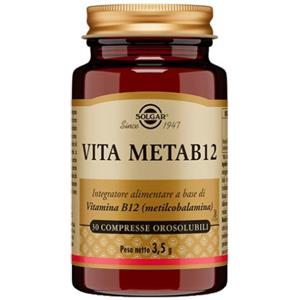 SOLGAR VITA METAB12 30CPR OROSOLUBILI