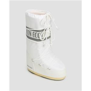 Moon Boot #1 Stivali Da Neve Bianchi Moon Boot Icon Nylon