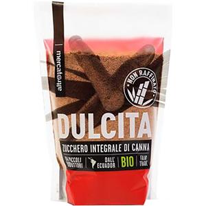 Dulcita Zucchero Integrale di Canna Biologico 500g - Non Raffinato e Ricco di Sali Minerali