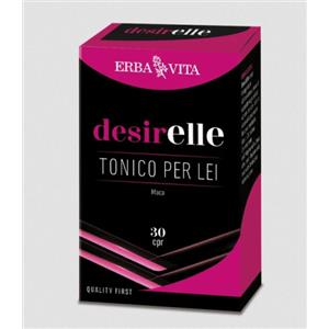 Erba Vita Desirelle - Integratore Tonico per Lei con Estratti Vegetali, L-Arginina e Vitamine - 30 Compresse