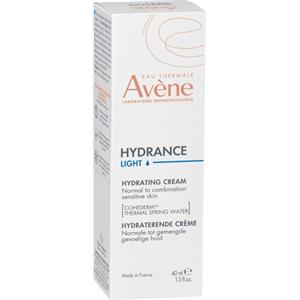 Avène Hydrance Crema Leggera Idratante 40 ml - Emulsione Leggera per Pelli Normali e Miste