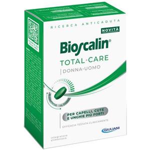 Giuliani Bioscalin Total Care - Integratore Alimentare per Capelli, Unghie e Cute, 30 Compresse