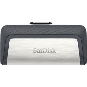 SanDisk Drive USB Ganda Ultra Tipe-C 256 GB unità SDDDC2-256G-G46