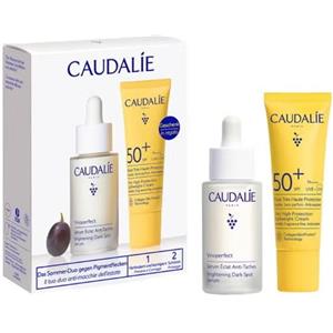 Caudalie duo anti-macchie dell'estate siero 30ml + fluido SPF50 20ml