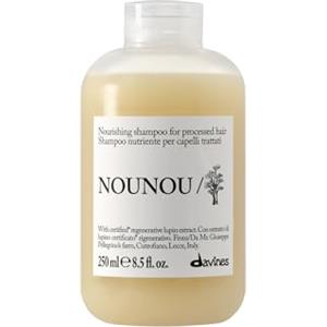 Davines NOUNOU Shampoo - Shampoo ristrutturante e nutriente per capelli danneggiati, secchi o chimicamente trattati - 250 ml
