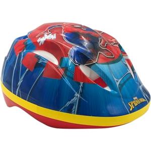 Volare Casco da bici Marvel Spiderman per bambini | Spider-Man | accessori per bici | giocattoli per l'esterno | casco | regali per ragazzi | casco per bambini | taglia 52-56 cm | da 3 anni