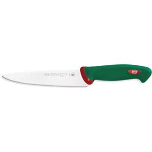 Sanelli Premana Coltello Cucina Professionale 18 cm in Acciaio Inossidabile con Manico Ergonomico Antiscivolo