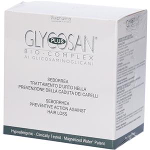 VIVIPHARMA Glycosan Plus Bio Complex Trattamento Anticaduta e Seborrea - 6 Fiale Shampoo 150ml