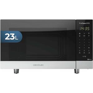 Cecotec Forno a Microonde nero ProClean 800 W, 23 litri, Rivestimento Ready2Clean per una migliore pulizia, pannello di controllo e tecnologia 3DWave, controllo touch, acciaio inossidabile