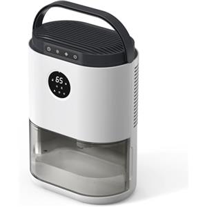 CONOPUPlus Deumidificatore 2300ML, Deumidificatore Casa Muffa con Sensore Display, Timer 48H, 7 Colori Luce, Sbrinamento Automatico, Modalità Sleep, Deumidificatore Portatile per Camera, Bagno