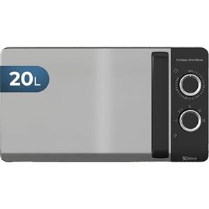 Cecotec Forno a Microonde ProClean 3040 da 20 Litri, 700 Watt di potenza, rivestimento Ready2Clean, 6 livelli di funzionamento, timer da 30 minuti, modalità scongelamento, colore nero
