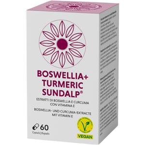 Pharmalab24 SUNDALP Boswellia Turmeric - Integratore per Articolazioni con Boswellia Serrata, Curcuma Longa e Vitamina E - 60 Capsule