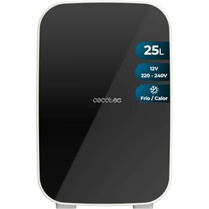 Cecotec Mini Frigorifero Bolero MiniCooling 25L Bahamas Black. 12V-220V, compatibile auto e caravan, raffreddamento e riscaldamento, temperatura 7-65º, trasporto facile, DESIGN MODERNO