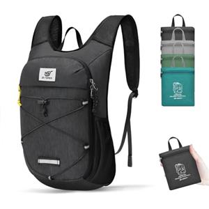 SKYSPER Zaino Trekking 10L, Zainetto Ultraleggero Pieghevole Piccolo Zaino per Uomo Donna Zaino da Trekking per Viaggio Escursoione Gita Bici