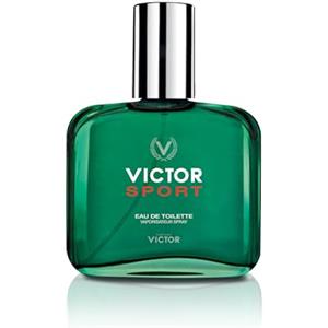 Victor Sport Eau de Toilette Uomo 100 ml - Profumo Maschile Fresco, Intenso e Deciso con Lime, Pepe Nero, Note Marine, Patchouli e Vetiver
