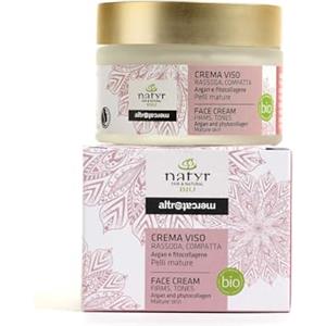 NATYR - Altromercato - Crema viso - rassoda e compatta - pelli mature - olio argan puro - bio - 50 ml