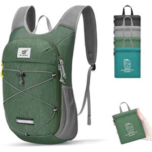 SKYSPER Zaino Trekking 10L, Zainetto Ultraleggero Pieghevole Piccolo Zaino per Uomo Donna Zaino da Trekking per Viaggio Escursoione Gita Bici