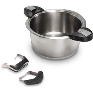 OPPAHA - Manici Universali Pentole e Bistecchiere - Compatibile IMCO, AMC, FISSLER, SILIT e MONDIAL CASA - Bachelite Anti Scottatura