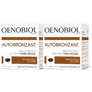 Oenobiol - Capsule Autoabbronzanti per un'Abbronzatura Uniforme e Luminosa Senza Sole - Confezione x 2