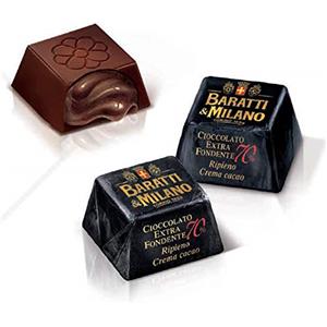 Baratti & Milano CIOCCOLATINI BARATTI & MILANO RIPIENO CACAO PRALINA EXTRA FONDENTE 70% AMARO