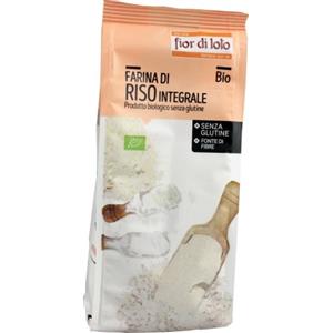 HEALTION Srl SOCIETA' BENEFIT Fior di Loto Farina di Riso Integrale Biologica Senza Glutine 375g