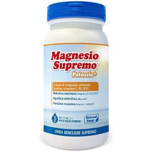 Natural Point Magnesio Supremo Potassio 150 g - Integratore per ridurre stanchezza e affaticamento