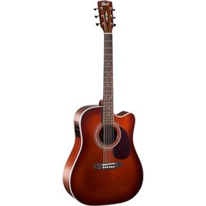 Cort A-001-0898-0 Chitarra Acustica Dreadnought Cutaway Elettrificata