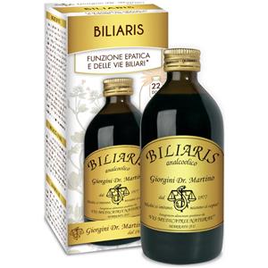 DR.GIORGINI Biliaris Liquido Analcoolico 200 ml - Integratore per la funzionalità epatica e delle vie biliari