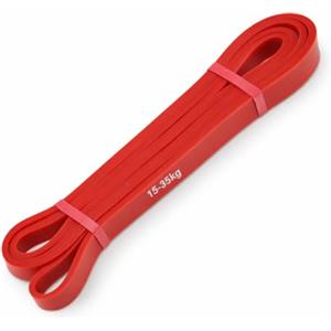 PinoLab Banda Elastica Fitness 15-35 Kg - Fascia Elastica Allenamento Loop Band Resistenza Media, Elastico Palestra Casa e Stretching, Tonificazione Glutei Gambe e Corpo, TPE Senza Lattice