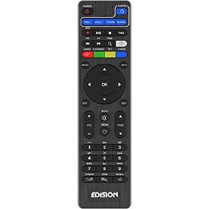 EDISION TELECOMANDO UNIVERSALE EDI-RCU 2 Learn Slim, ORIGINALE, PROGRAMMABILE, 2in1 TV e RICEVITORE, PICCO T265, PICCO T265+, NANO T265+, PICCO T265 pro, PING, PROTON, PICCOLLINΟ, PICCOLLO