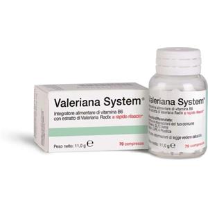 SANIFARMA Srl Valeriana System 70 compresse sonno e rilassamento rapido