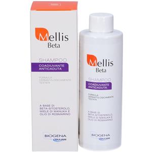 VALETUDO Srl (DIV. BIOGENA) Mellis Beta Shampoo coadiuvante anticaduta capelli 200 ml cuoio capelluto